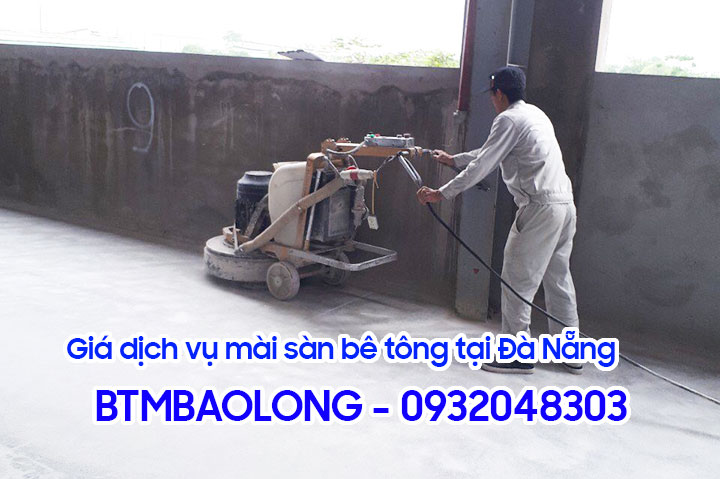 Giá dịch vụ mài sàn bê tông tại Đà Nẵng